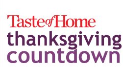 Taste of Home Thanksgiving Countdown
