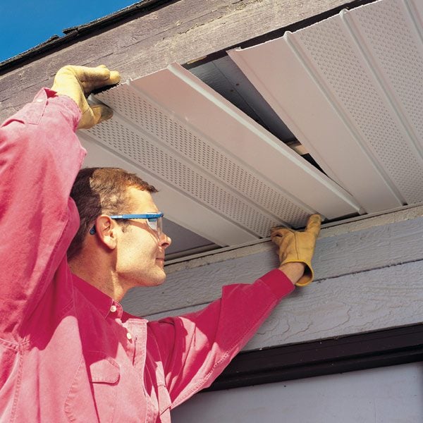 How to Install Aluminum Soffit