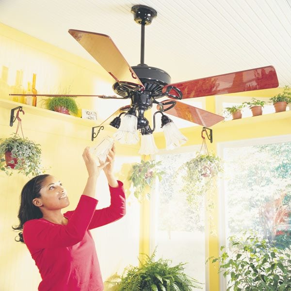 How to Install Ceiling Fans | The Family Handyman