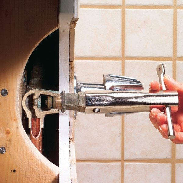 Repair Leaking Faucet Double Handle