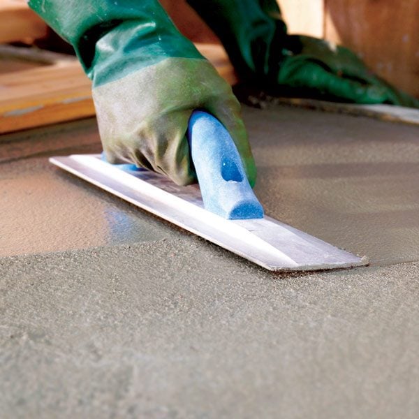 How to Finish Concrete | The Family Handyman