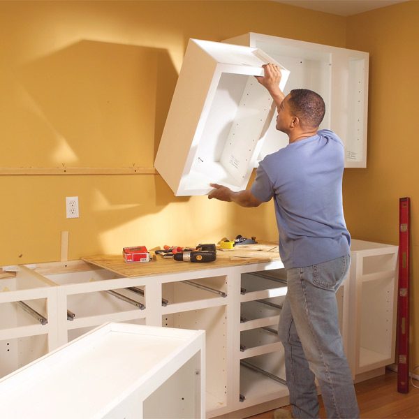 Installing Kitchen Cabinets: The Family Handyman