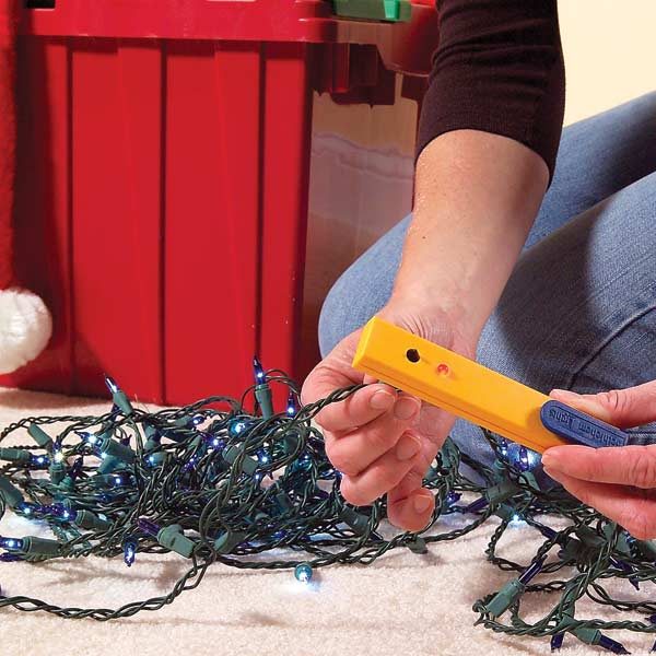 Burned-out holiday lights, even the cheap kind, are often fixable with ...