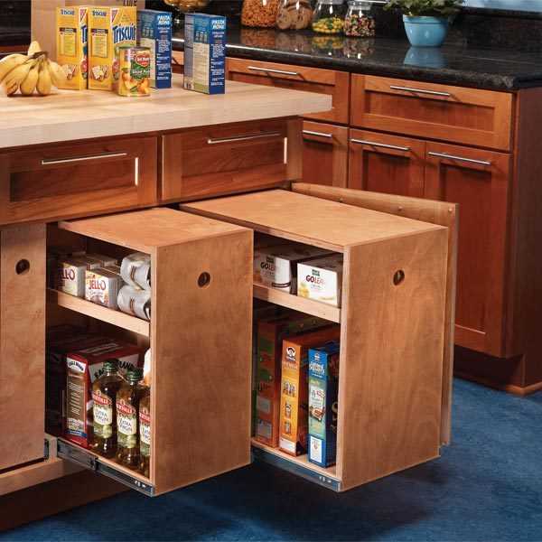 DIY Kitchen Cabinet Storage Ideas