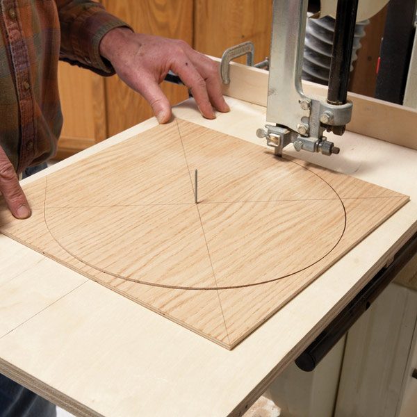 Woodworking: Techniques to Cut Circles With a Band Saw  The Family 
