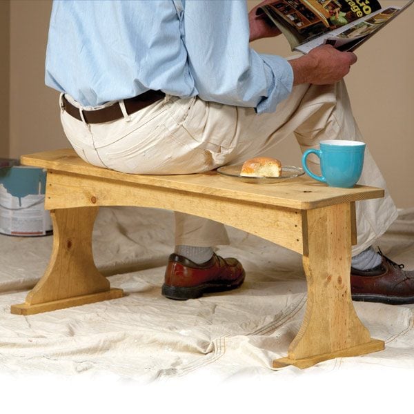 build a painting bench build this light but strong bench in about 4 