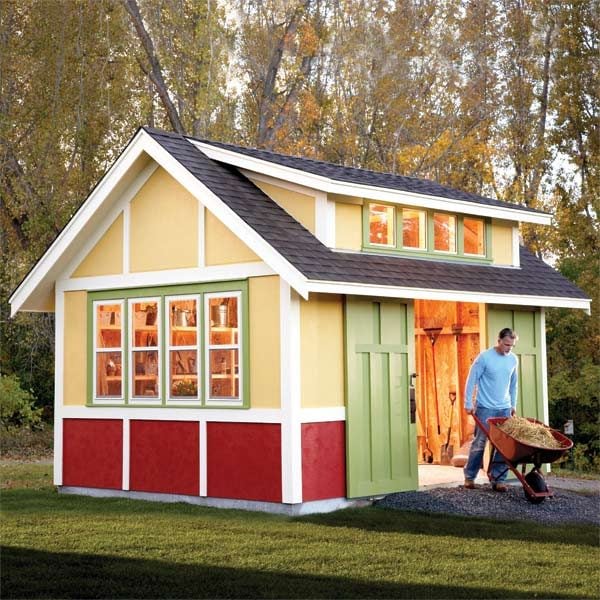 How to Build a Shed: 2011 Garden Shed The Family Handyman