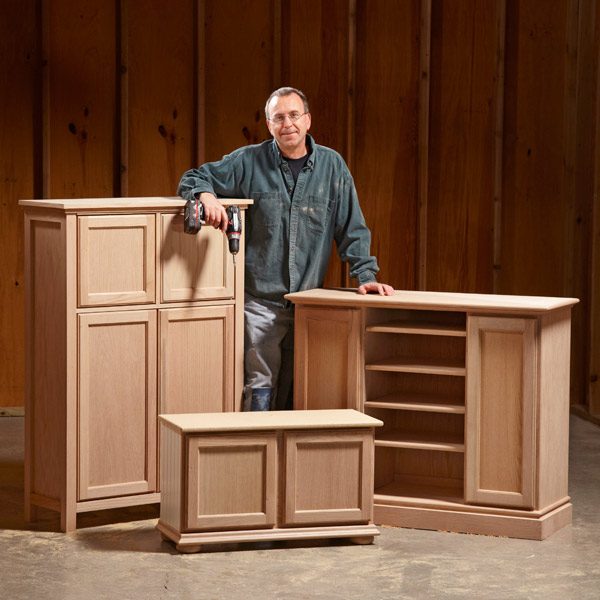 DIY Furniture From Stock Cabinets