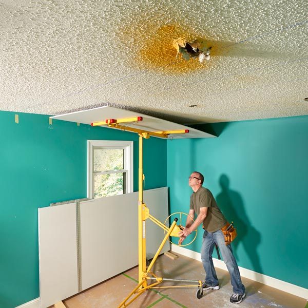 Why Remove Popcorn Ceiling When You Can Cover It With