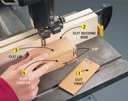 How to Build a Box With a Band Saw: The Family Handyman