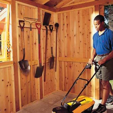 How to Build a Garden Shed Addition The Family Handyman