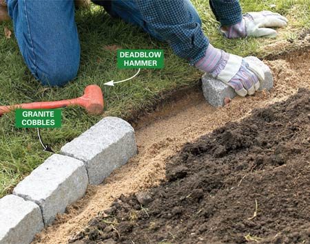 Build a Brick Pathway in the Garden | The Family Handyman