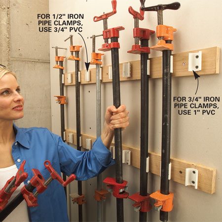 Storage: How to Store Clamps | The Family Handyman