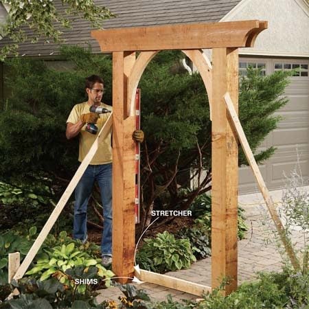 Build a Garden Arch  The Family Handyman