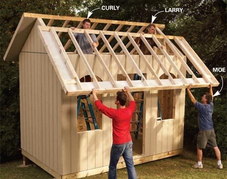 How to Build a Cheap Storage Shed  The Family Handyman