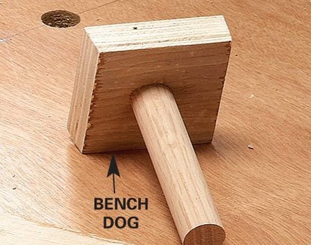 DIY Bench Dogs