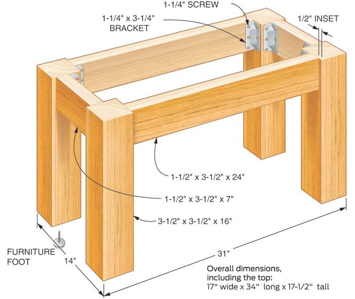 Build Your Own Outdoor Wood Table | www.woodworking.bofusfocus.com