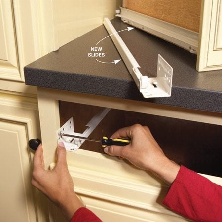 Cheap Filing Cabinets Fix A Drawer
