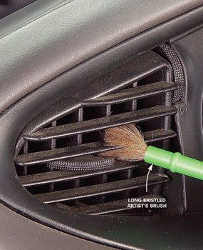 Photo 5: Brush out the air vents