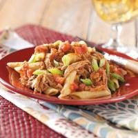 Barbecue Pork and Penne Skillet Photo