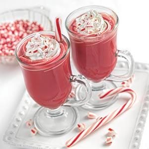 Red Velvet Hot Chocolate with Cream Cheese Whipped Cream Recipe