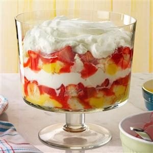 Strawberry Banana Trifle Recipe