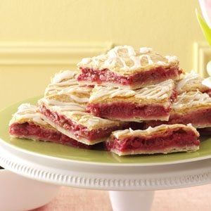 Raspberry Rhubarb Slab Pie Recipe