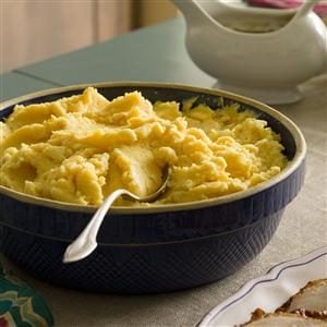 Mashed Potatoes with Cheddar Recipe