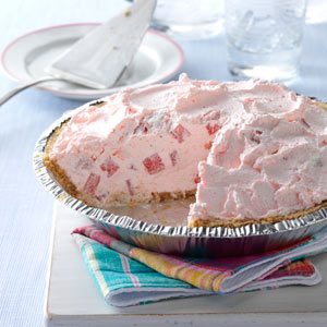 Cool and Creamy Watermelon Pie from Taste of Home