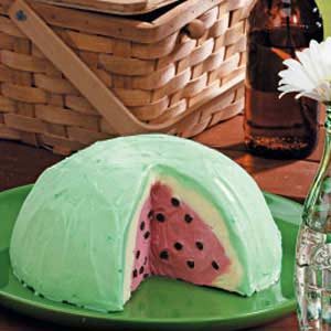 Sherbet Watermelon Recipe | Taste of Home