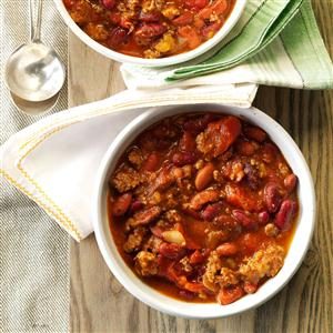 Sandy’s Slow-Cooked Chili