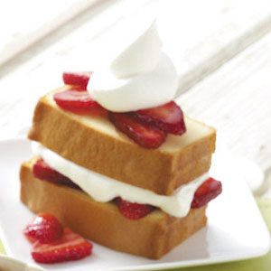 Strawberry Pound Cake Dessert Recipe | Taste of Home