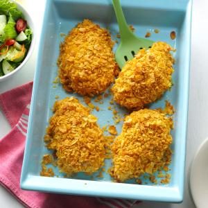 Crumb-Coated Ranch Chicken