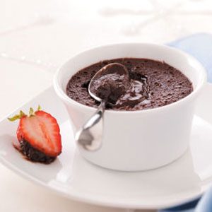 Warm Chocolate Melting Cups Recipe
