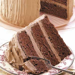 chocolate sour cream cake