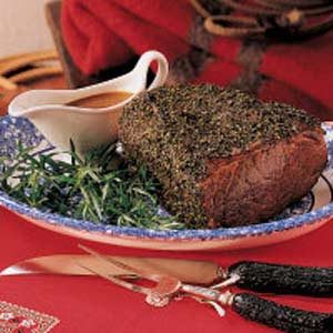 Herb-Crusted Roast Beef Recipe