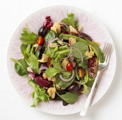 Image of Greek-Style Tuna Salad With Citrus Dressing, Rachael Ray Magazine