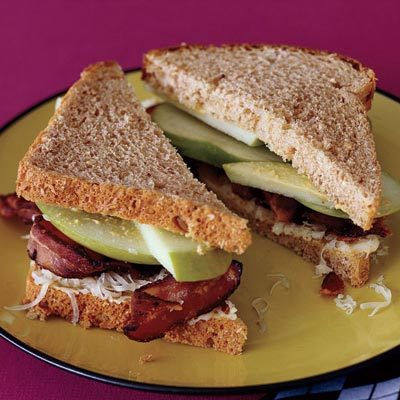 Image of ABC Sandwich (Apple, Bacon And Cheese), Rachael Ray Magazine
