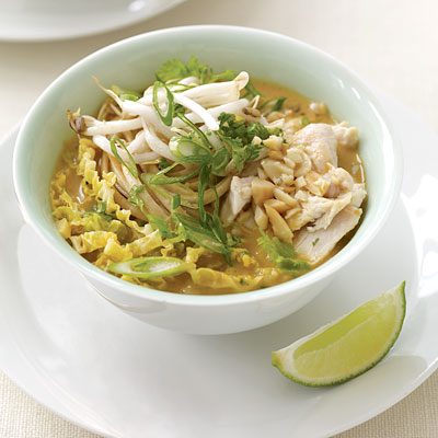 Image of Chicken Satay Noodle Soup, Rachael Ray Magazine