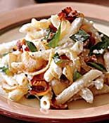 Penne with Ricotta and Bacon