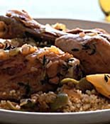 Lemon Olive Chicken with Couscous