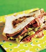 Sliced Steak Soft Taco Sliders with Guaca-Salsa