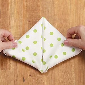 How to Fold a Bunny Napkin