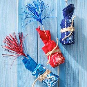 Learn How to Make This Patriotic Napkin