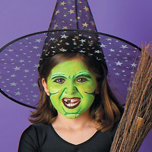 Best Halloween Makeup Witches Face 2012