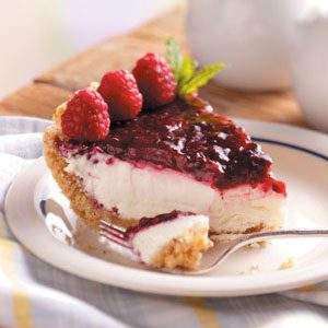 You can still enjoy treats like raspberry cream pie with special diabetic recipes