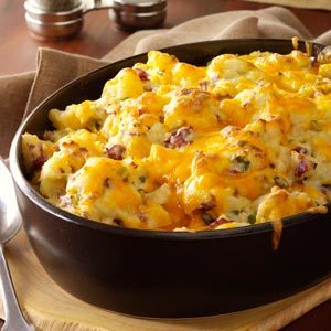 Loaded Smashed Potatoes Recipe | Taste of Home