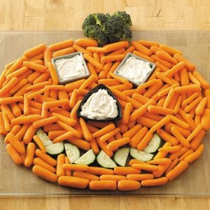 Pumpkin Veggie Tray Recipe